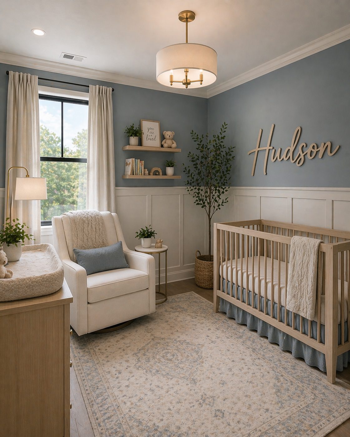 Nursery interior painting